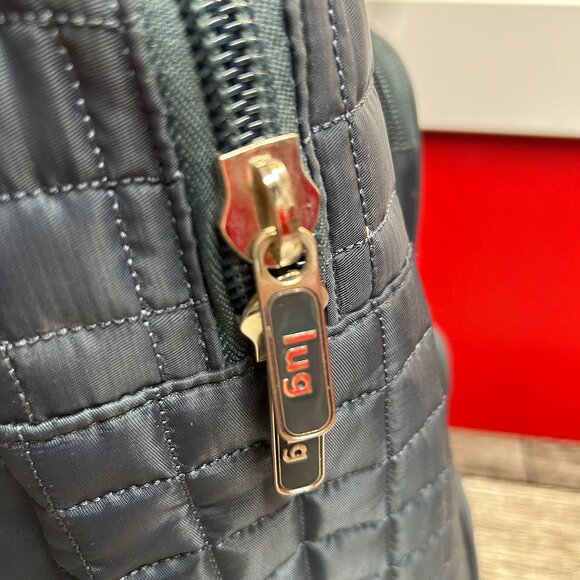 Lug Quilted Tote Bag in Dark Green - Picture 7 of 12